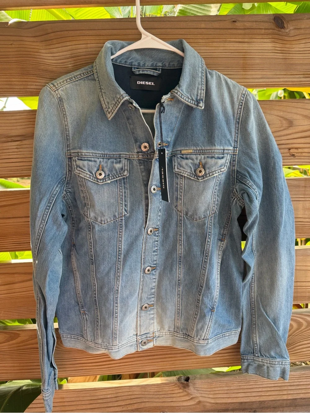Diesel Light Blue Denim Truck Jacket